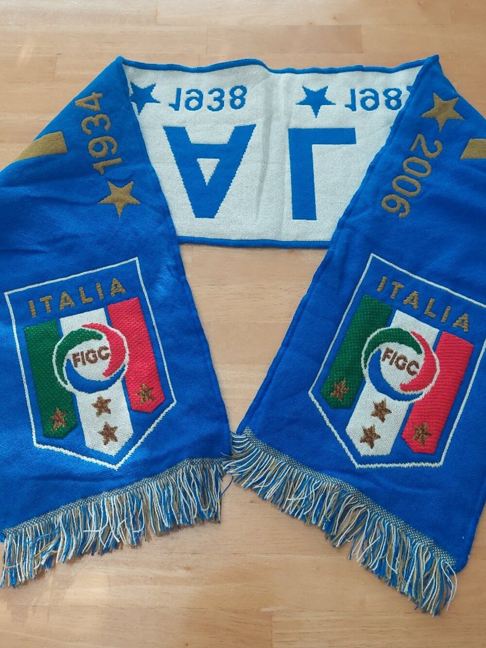 FIGC Italia Commemorative World Cup Stars Fan Scarf